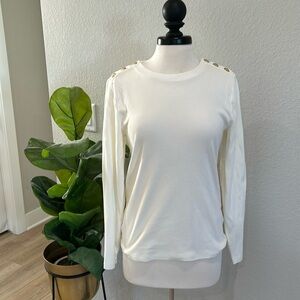 J. Crew Perfect Fit Nautical Sailor Top